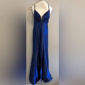 Royal Blue Morell Maxie Prom  Dress / Evening Gown Size 0